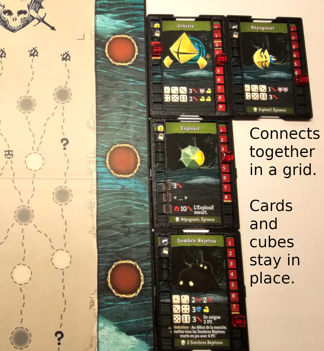 Slay The Spire - Monster cards organizer (set of 16) Unofficial)