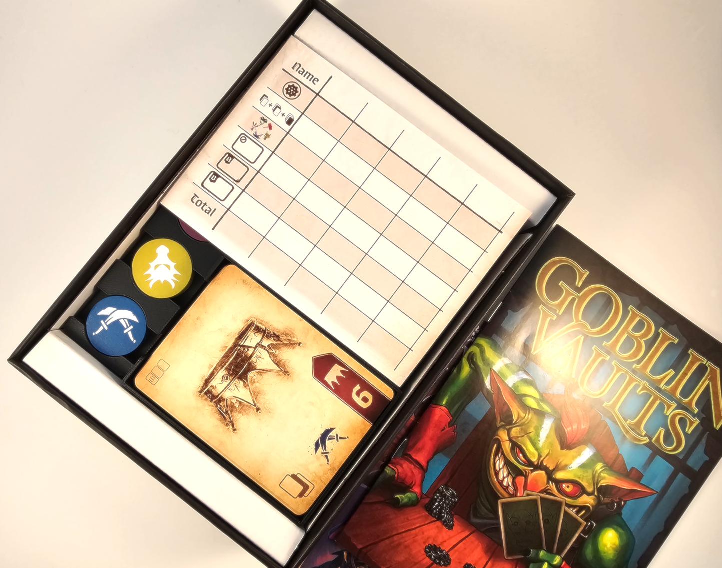 Insertion des coffres-forts gobelins