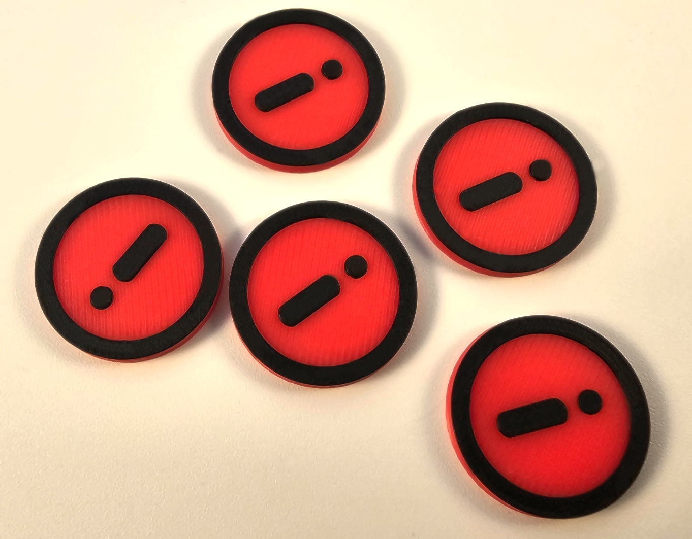 Exclamation Mark Token (Pack of 10)