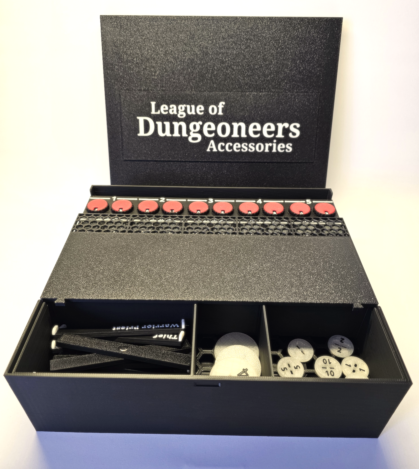 League of Dungeoneers - Tout compris avec boîte de rangement de luxe