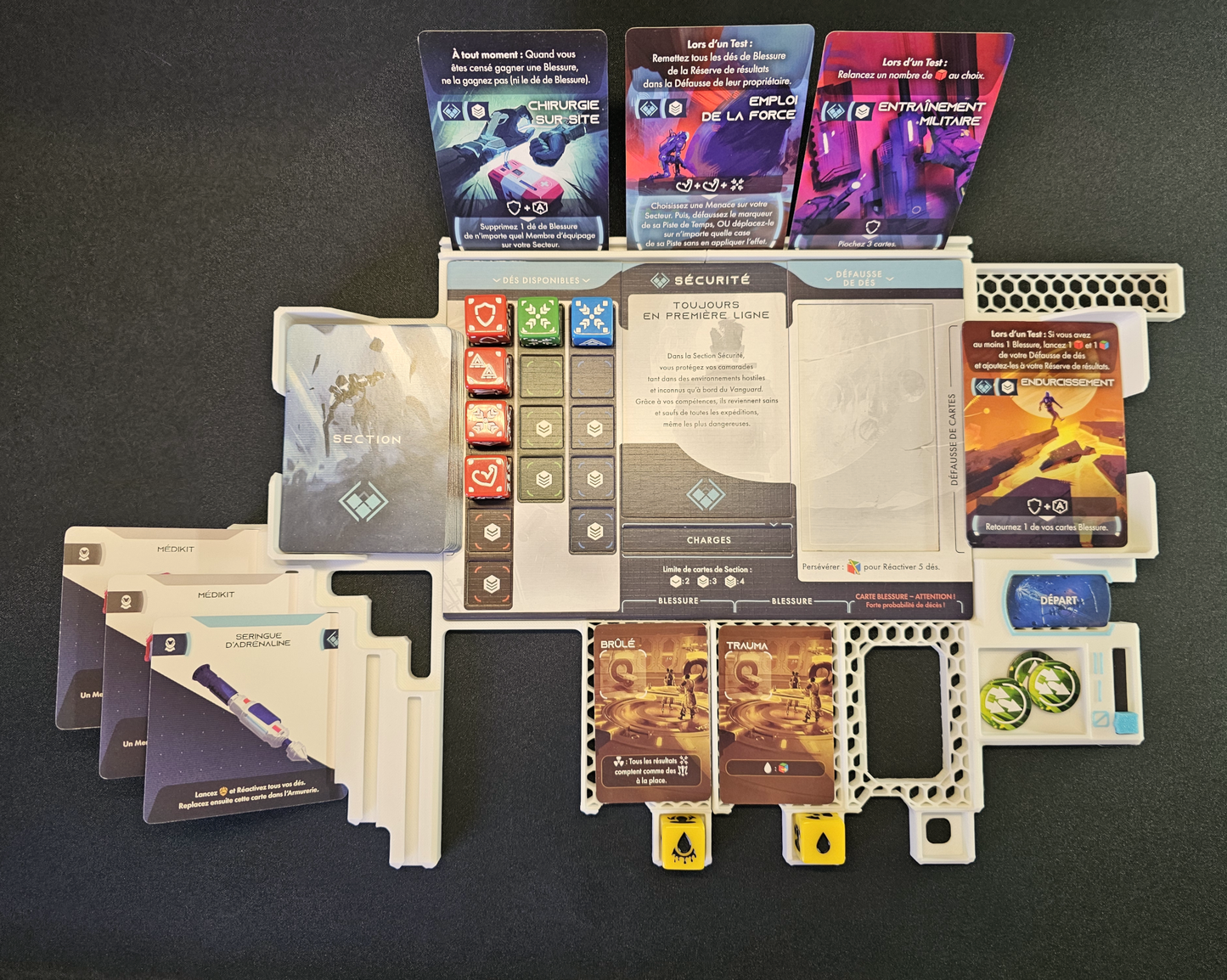 ISS Vanguard Player Dashboards (Kit of 4) (Unofficial)