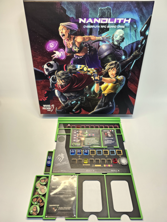 Nanolith - Player Dashboards (Set of 4) (Unofficial)