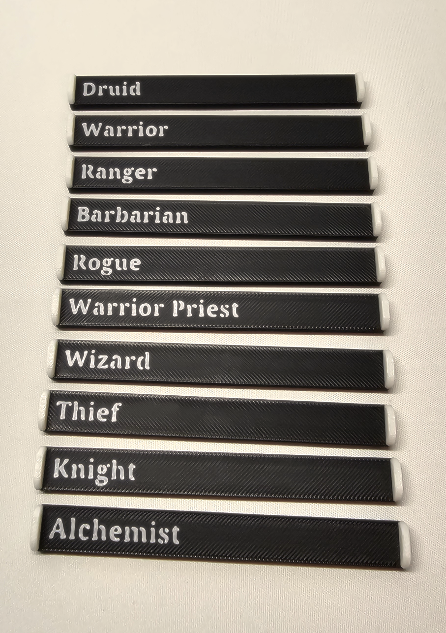 League of Dungeoneers - Tableaux de bord de groupe et des héros