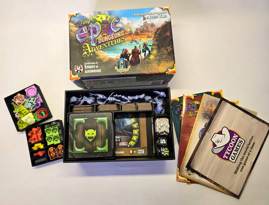 Tiny Epic Dungeons: Adventures – Game Insert Organizer (Unofficial)