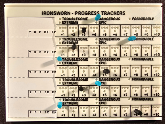 IronSworn Progress Tracker Dashboard