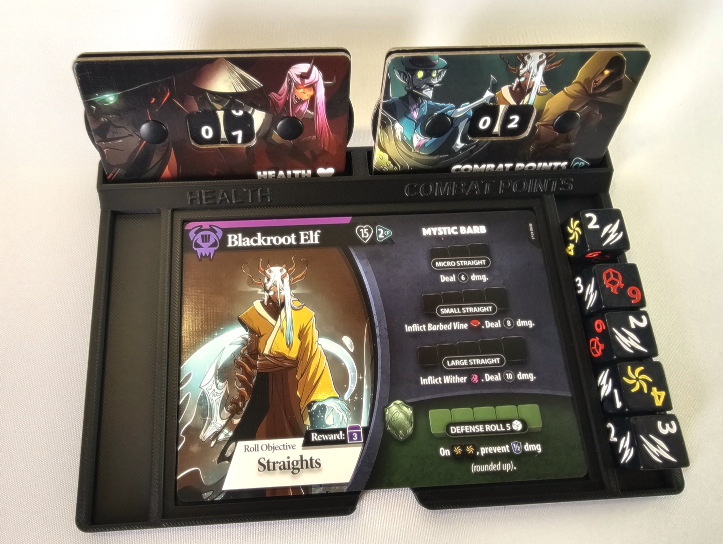 Dice Throne Adventures - Minion Dashboard (Unofficial)