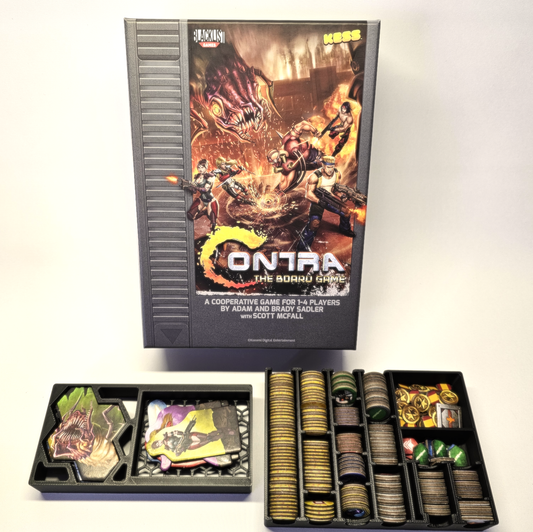 Insert / Organisateur pour le jeu de société Contra