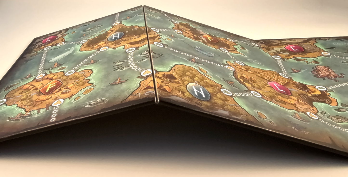 Folding Game Board Flattening Clip (Set of 2)