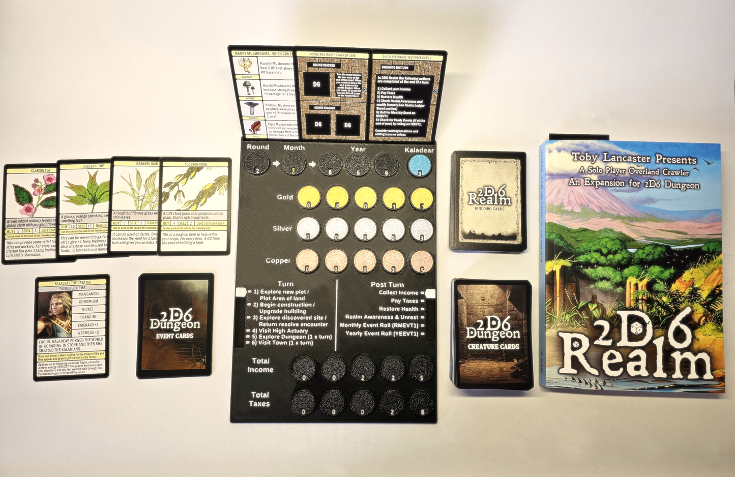 2D6 Realm - Player Dashboard