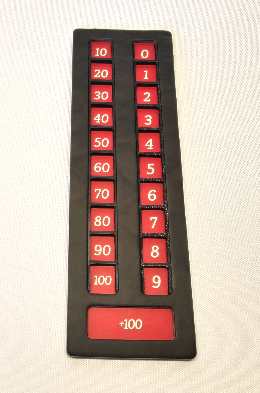 Slay The Spire - Player boards cube guides (Unofficial)