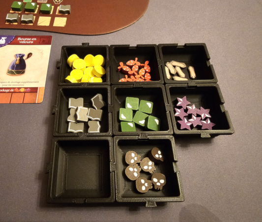 Tiny Stackable Trays (4 + cover)