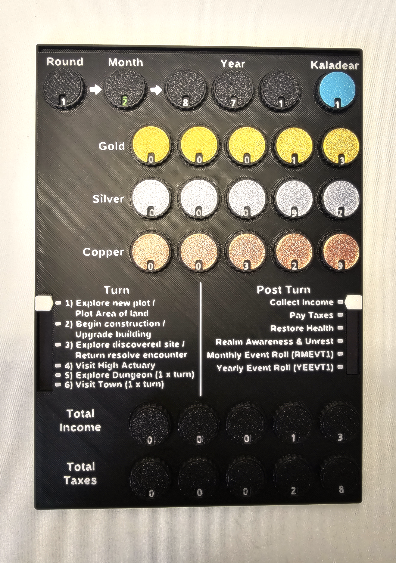 2D6 Realm - Player Dashboard