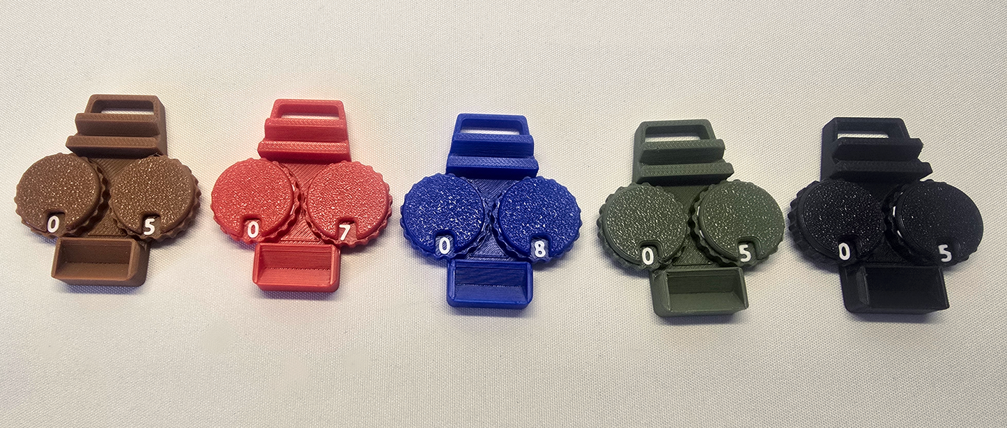 The Elder Scrolls - Betrayal of the Second Era - Chip holder with dials (Unofficial)