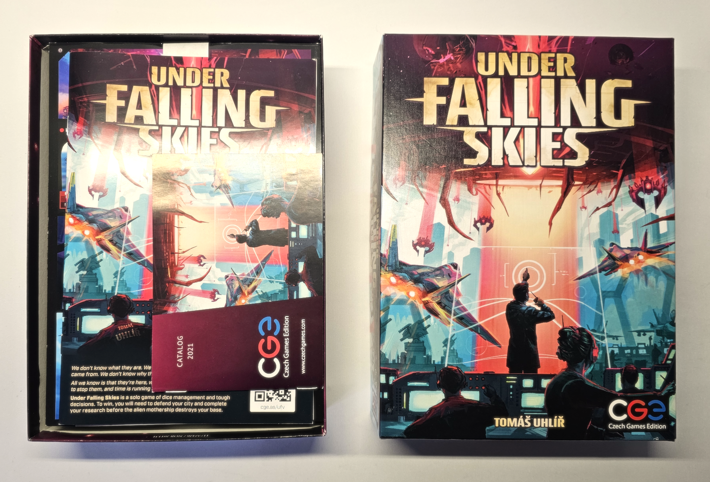 Under Falling Skies - Insert