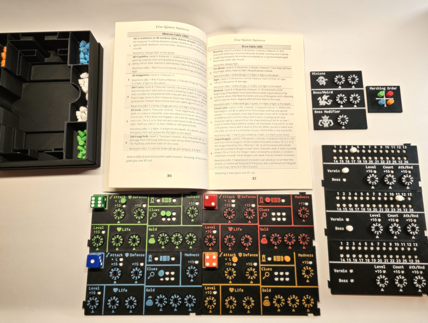 Four Agains Darkness - Kit du joueur