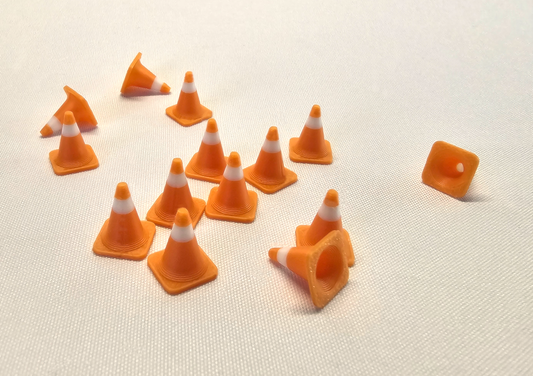 Traffic Cone Tokens (Pack of 10)