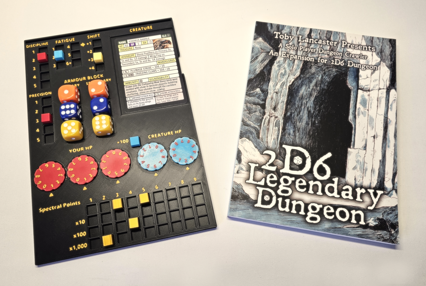 2D6 Legendary Dungeon - Unofficial Player Dashboard