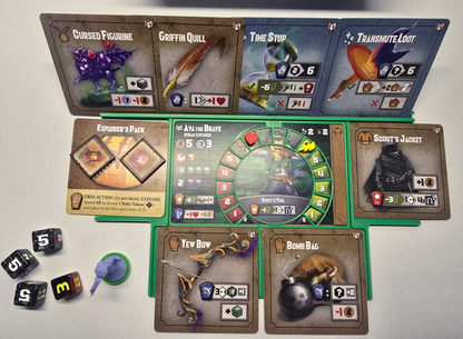 Tableaux de bord des joueurs Tiny Epic Dungeons – Compatibles avec Adventures (Non Officiel)