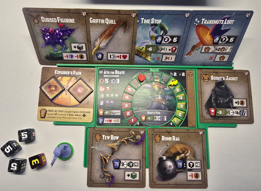 Tableaux de bord des joueurs Tiny Epic Dungeons – Compatibles avec Adventures (Non Officiel)