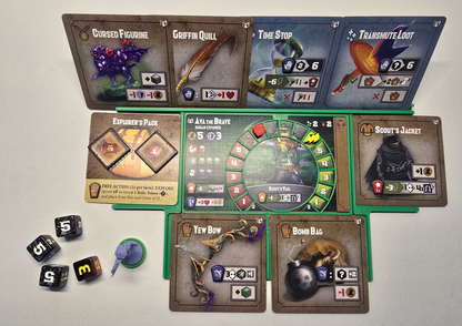 Tableaux de bord des joueurs Tiny Epic Dungeons – Compatibles avec Adventures (Non Officiel)