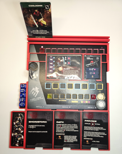 Nanolith - Tableaux de bord des joueurs (lot de 4) (non officiel)