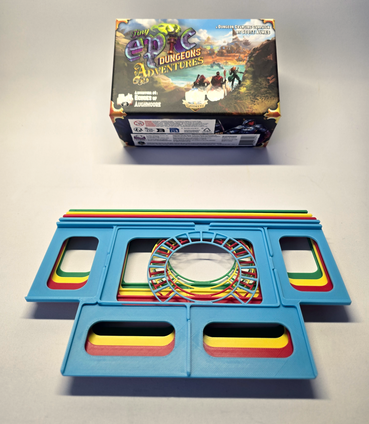 Tableaux de bord des joueurs Tiny Epic Dungeons – Compatibles avec Adventures (Non Officiel)