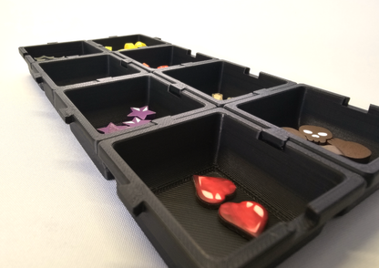 Tiny Stackable Trays (4 + cover)