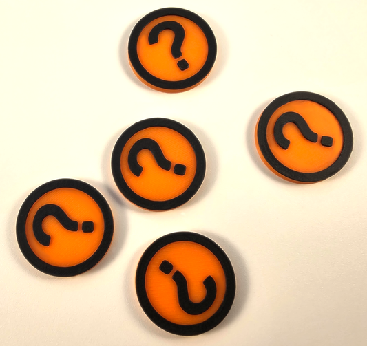Question Mark Token (Pack of 10)
