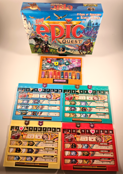 Tiny Epic Quest Player & Magic Dashboards