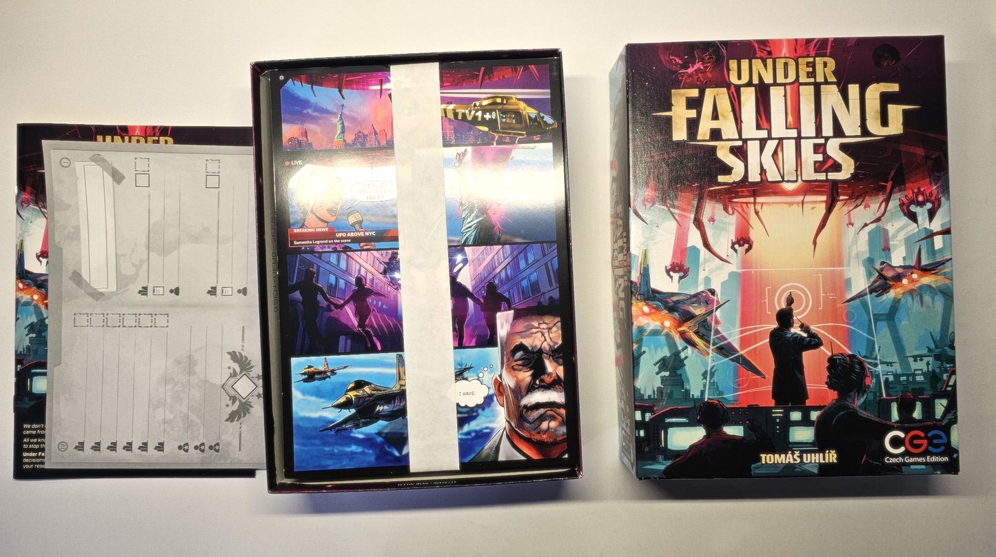 Under Falling Skies - Insert