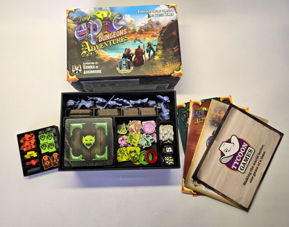 Tiny Epic Dungeons: Adventures – Game Insert Organizer (Unofficial)