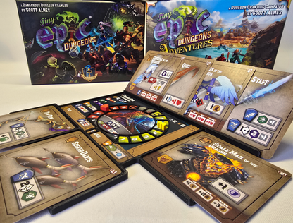 Tiny Epic Dungeons Player Dashboards – Compatible with Adventures (Unofficial)