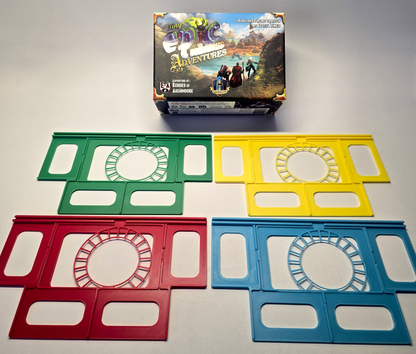 Tableaux de bord des joueurs Tiny Epic Dungeons – Compatibles avec Adventures (Non Officiel)