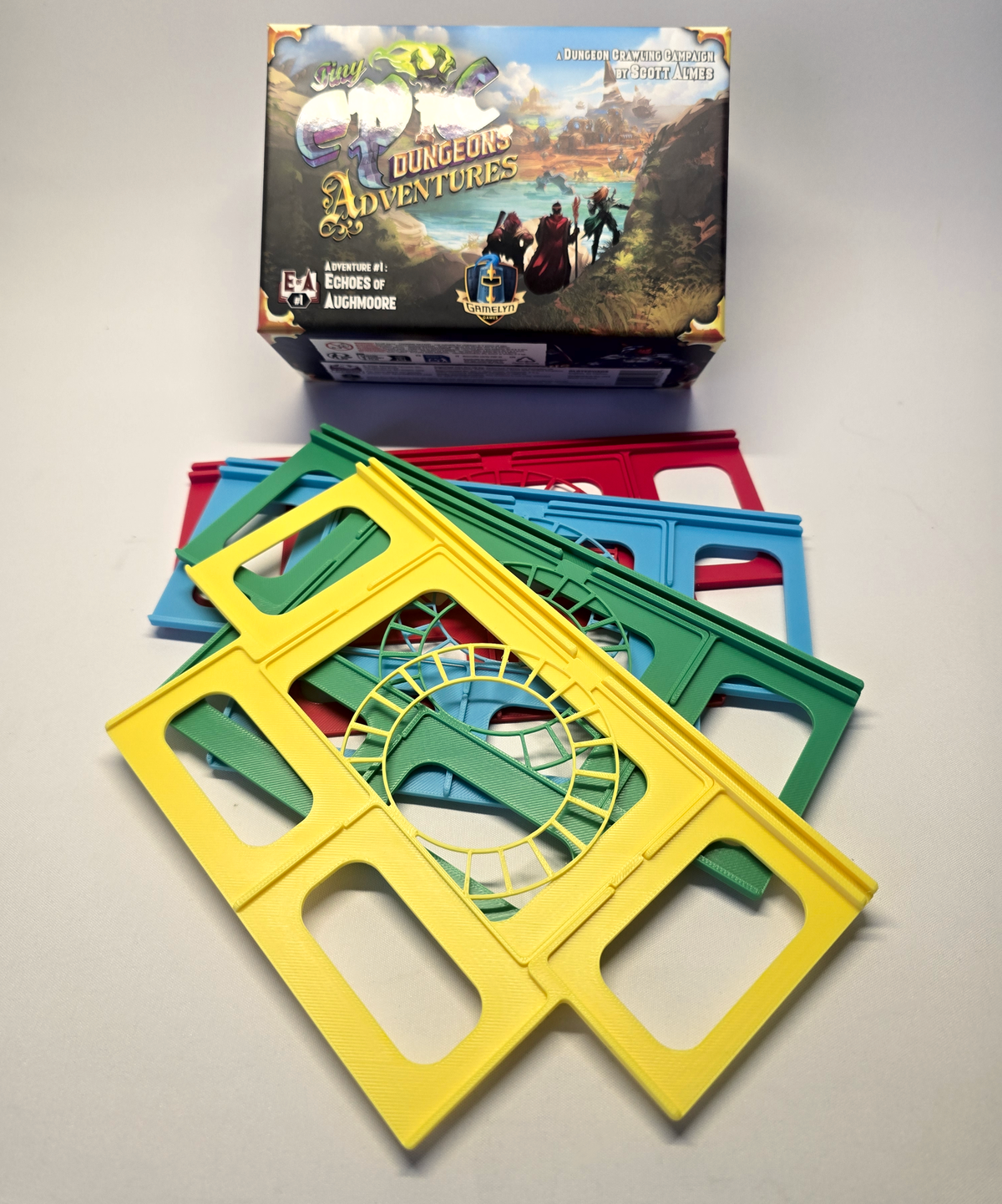Tableaux de bord des joueurs Tiny Epic Dungeons – Compatibles avec Adventures (Non Officiel)