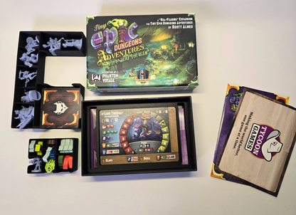 Tiny Epic Dungeons: Adventures - Phantom Voyage extension – Game Insert Organizer (Unofficial)