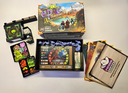 Tiny Epic Dungeons: Adventures – Game Insert Organizer (Unofficial)