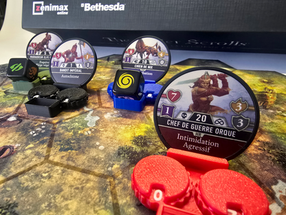 The Elder Scrolls - Betrayal of the Second Era - Chip holder with dials (Unofficial)