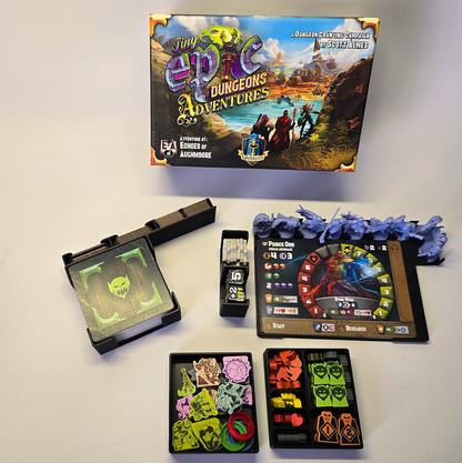 Tiny Epic Dungeons: Adventures – Game Insert Organizer (Unofficial)