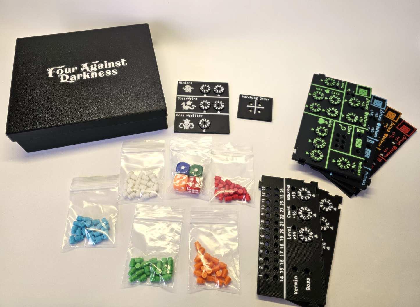 Four Against Darkness - Deluxe Player Kit (Unofficial)