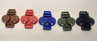 The Elder Scrolls - Betrayal of the Second Era - Chip holder with dials (Unofficial)