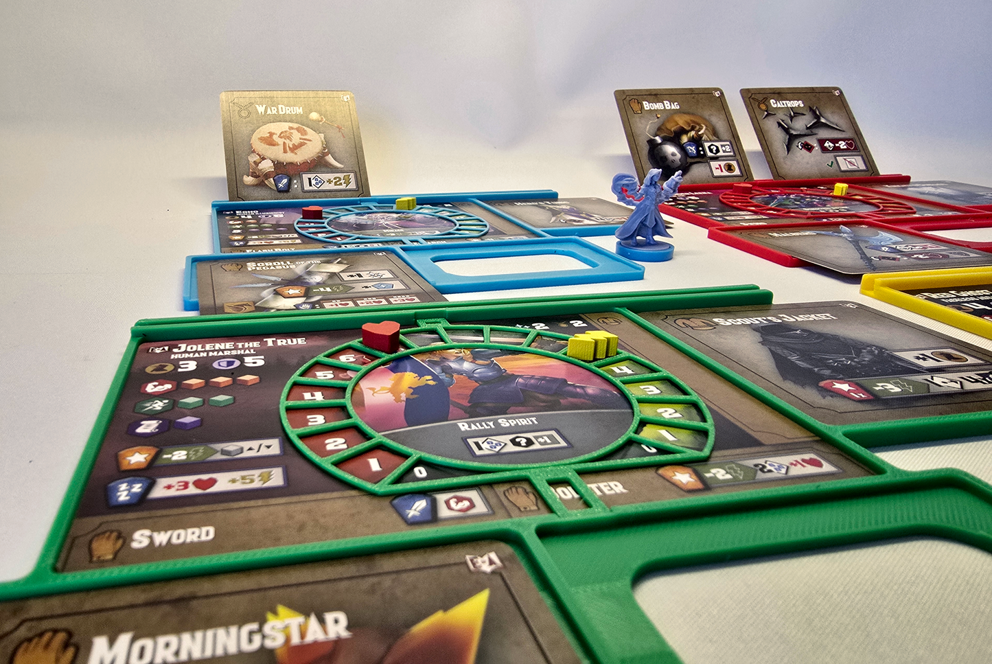 Bundle of 4 Tiny Epic Dungeons Player Dashboards – Compatible with Adventures (Unofficial)