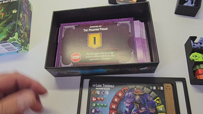 Tiny Epic Dungeons: Adventures - Phantom Voyage extension – Game Insert Organizer (Unofficial)